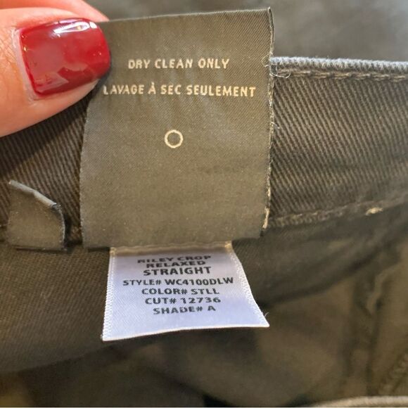 HUDSON New Grommet Jewel Perforated Jeans Black Size 28 - Picture 11 of 12